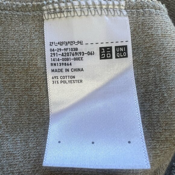 Uniqlo U x Lemaire Jersey Long-Sleeve Dress S Small Puff Sleeve Missing Belt - Picture 6 of 8